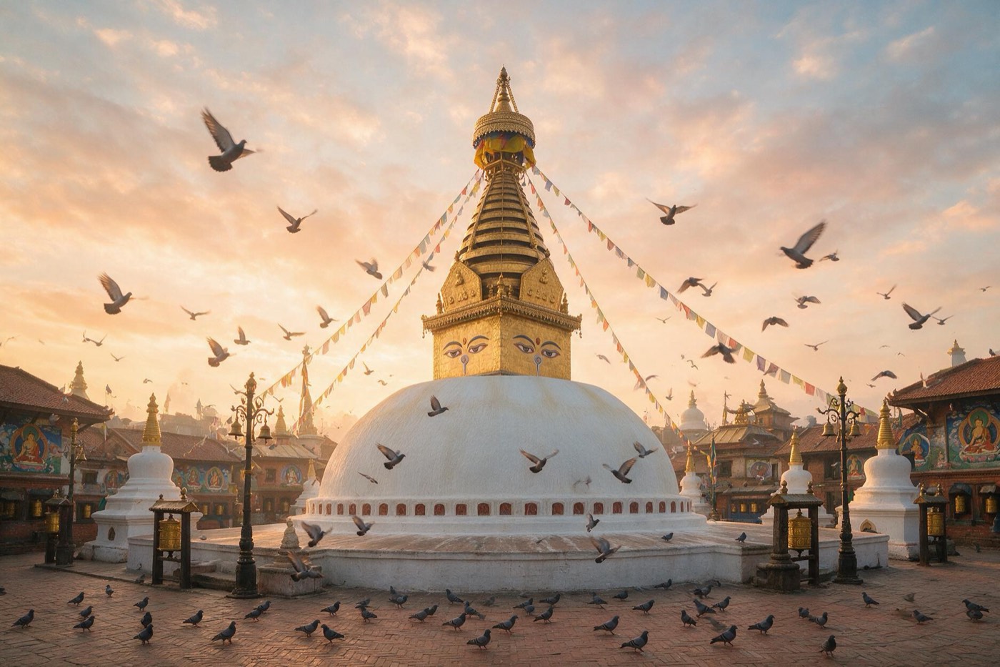 7-Day Tibetan Meditation near Boudhanath at Boudhanath Meditation House, Kathmandu, Nepal