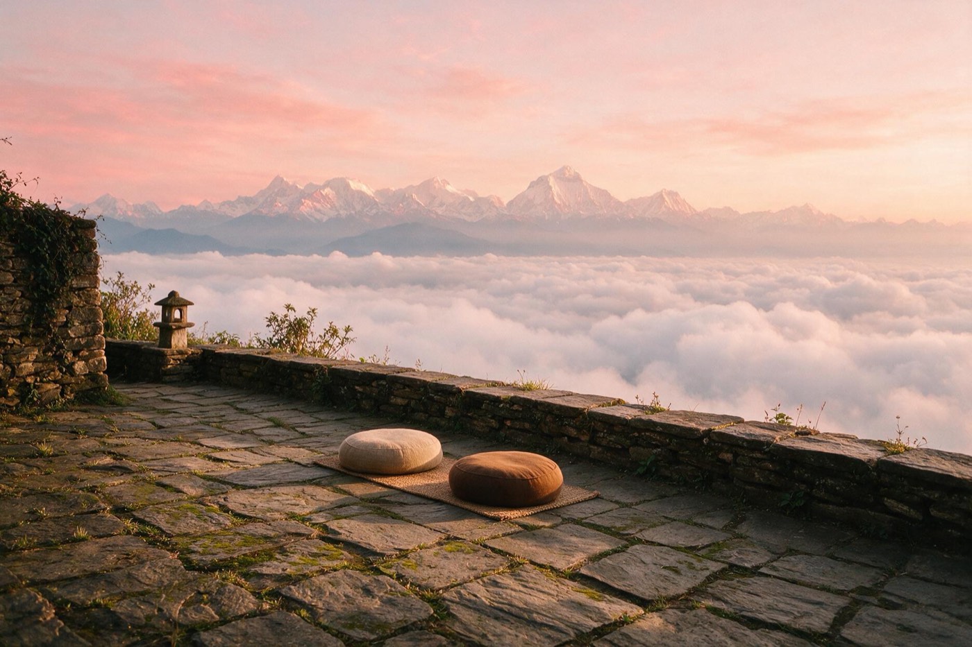 6-Day Mindfulness Meditation in Pokhara at Sarangkot Sunrise Retreats, Pokhara, Nepal